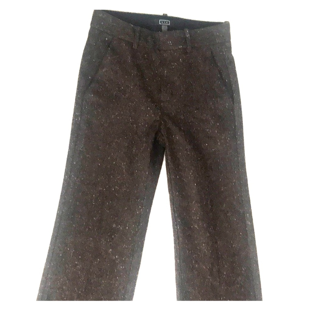 AYR The Cropped Wool Blend Wide Leg Pants